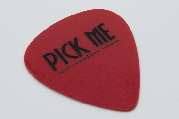 Pick Me custom - Celluloid Standard Red One face